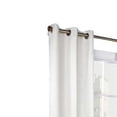 thumbnail image 2 of Commonwealth Weathermate 63" Grommet Curtain Panel in White (Set of 2), 2 of 3