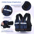 thumbnail image 3 of Chaleco lastrado ajustable Sportneer de 2 a 18 lb para entrenamiento, 3 of 9