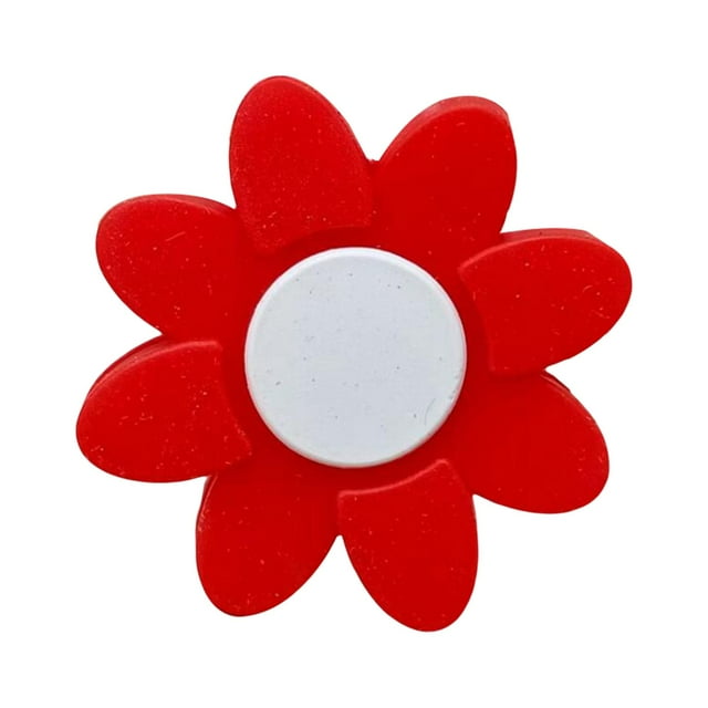 Raqueta de tenis de silicona Zulema Amortiguador de vibraciones Rojo