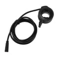 thumbnail image 3 of Thumb Throttle Plug 3Pin Left Right Waterproof For Electric Mountain Bikes With 22mm Handlebar Tube, 3 of 8
