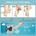 thumbnail image 4 of Arch Support Brace for Plantar Fasciitis Relieve Drop Foot Brace Orthotic Support Sleeves with Adjustable Bands Silicone Pads for Feet Flat, Fallen & High Arches, Foot Pain, 4 of 9