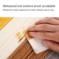 thumbnail image 3 of Self-adhesive foam skirting board, 3D stucco wall molding, protective barrier, easy application, waterproof wall border for corners lines ceiling decoration, 3 of 7