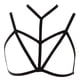 thumbnail image 1 of de arnés con tiras para mujer Hollow Out Cage Lencería elástica sin copa, 1 of 9
