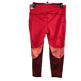 thumbnail image 4 of Ideology Women's High Rise, Side Pockets Colorblock 7/8 Leggings, Red Pear, XL, 4 of 5