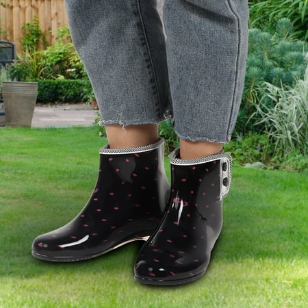 comfortable rain boots for work