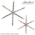 thumbnail image 5 of John Bead 5-Piece 9" Snowflake Frame for Beading Crafts 21ga (.09dia.), 5 of 6