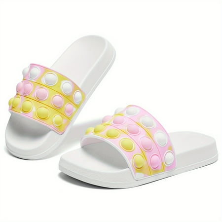 

Boys Girls Bubble Slippers Lightweight Slip On Shoes For Indoors And Summer Beach