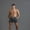 Black, variant on LYMAYTER Sweat Shorts for Men Casual Stripes Sweat Cotton Jogger Workout Summer Shorts with Pockets S-4XL
