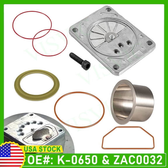 Air Compressor Cylinder Sleeve & Ring Kit ZAC0032 Valve Plate Kit For Craftsman