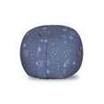 thumbnail image 1 of Nautical Blue Storage Toy Bag Chair, Underwater with Abstract Fish Bubble Shells and Starfish, Stuffed Animal Organizer Washable Bag, Large Size, Violet Blue Brown, by Ambesonne, 1 of 3