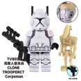 thumbnail image 3 of TV6106 Serie SW Ahsoka Luke C-3PO Clon Darth Maul Trooper IG88 Guerra Mini Ladrillos Bloque De Construcción Figura Colección MOC Juguete, 3 of 4