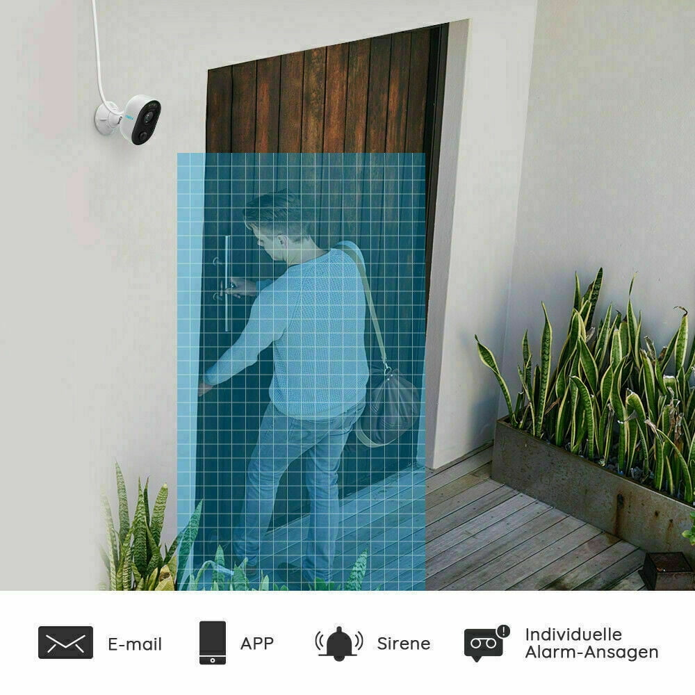 Reolink Lumus 2K 4MP Outdoor WiFi Security Camera with Spotlight, Color Night Vision, PIR Motion Alerts, 2-Way Talk, Siren, IP65 Waterproof, Cube Series Wireless