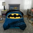 thumbnail image 5 of Batman Kids Twin Bed in a Bag, Comforter and Sheets, Gray, Warner Bros, 5 of 10