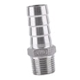 thumbnail image 4 of Adaptador De Espiga Para Manguera, Acero Inoxidable Ss304 Rosca Macho Conexión De Tubería Espiga Para Manguera Espiga Bsp 1/8 "~ 3/4" Se Utiliza Para Conectar Muchas Tuberías Diferentes (1/2 * 19mm), 4 of 13