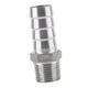 thumbnail image 4 of Adaptador De Espiga Para Manguera, Acero Inoxidable Ss304 Rosca Macho Conexión De Tubería Espiga Para Manguera Espiga Bsp 1/8 "~ 3/4" Se Utiliza Para Conectar Muchas Tuberías Diferentes (1/2 * 19mm), 4 of 13