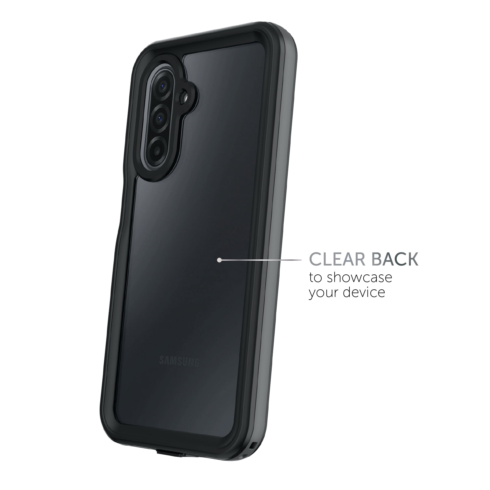 Body Glove Tidal Waterproof Phone Case for Samsung Galaxy A17 5G - Black/Gray