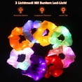 thumbnail image 2 of Diademas luminosas de 7 colores, accesorios para el cabello elásticos brillantes, accesorios para el cabello de neón, adecuados para uso diario, vacaciones y fiestas (3 modos de iluminación), 2 of 5