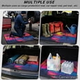 thumbnail image 3 of HUISEFOR Sunset Palm Tree Car Trunk Mat 29" x 39" All Weather Trunk Protection Non-Slip Vehicle Interior Accessories Anti-Scratch Suitable for Most Cars SUV, 3 of 7