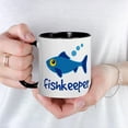 thumbnail image 3 of CafePress - Fishkeeper Mug - 11 oz Ceramic Mug - Novelty Coffee Tea Cup, 3 of 3