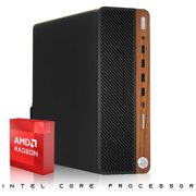 Restored HP Dark Single Premium Desktop Computer PC – AMD Processor,16GB ARGB RAM,512GB SSD,RGB Keyboard with AI Copilot Key and Mouse,RGB Soundbar,Windows 11
