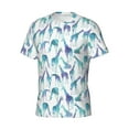 thumbnail image 5 of Qekee Cool Giraffe Classic Fit T-Shirt Men's Shirt Men's Tight Short Sleeves for Exercise, Running, Mountaineering - Cool Giraffe, 5 of 9