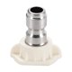 thumbnail image 3 of Boquilla de acero inoxidable Uxcell de 1/4 de pulgada con diámetro de orificio de 1.6mm y 40 grados, 3 of 5