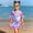 czb# Purple45, variant on CUZIBR Baby Girls Summer Cover Up Swimsuit Dresses Ruffles Gradient Tie Dye Short Sleeve Loose Fit Round Neck High Waist Striped Print Swimwear Beach Sun Protection Summer Beachwear ,Purple,4-5 Years