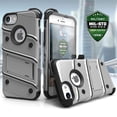 thumbnail image 2 of iPhone X / 8 / 8 Plus / 7 / 7 Plus / SE Case Zizo Bolt Tempered Glass Screen Holster and Kickstand, 2 of 9