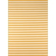 thumbnail image 1 of Momeni Tapis Rayé Moderne/contemporain, Jaune/blanc, 79 x 43 Po, 1 of 4