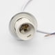 thumbnail image 3 of 2 piezas de casquillo de lámpara blanca E27, accesorios de lámparas colgantes con Cable de 100CM, Base de lámpara, soporte de suspensión para accesorio de iluminación de techo, 3 of 5