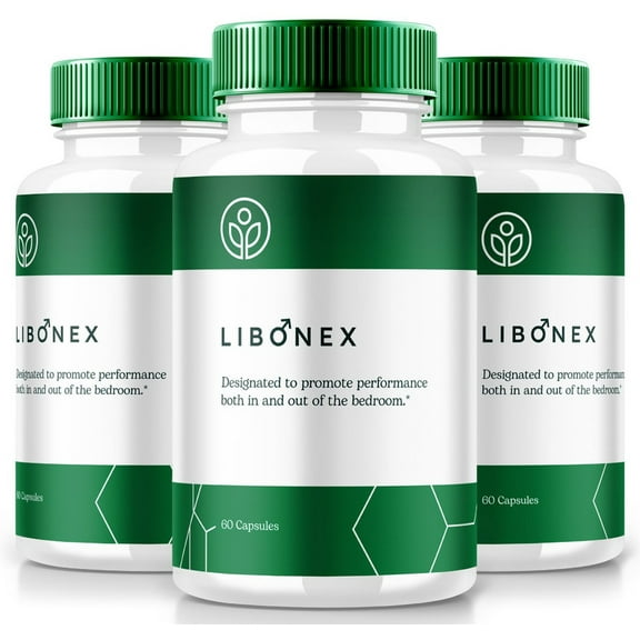 (3 Pack) Libonex Pills, Daily Nutrition to Maintain Energy Levels & Overall Wellness, All Natural Supplement to Support Muscle Mass, Official Libo Nex Reviews (180 Capsules)