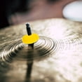 thumbnail image 4 of OULII Durable Cymbal Tools Cymbal Nut Yellow ABS 1Pcs for Beginners, 4 of 8