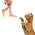 thumbnail image 4 of HUASHENG 2pc Finger Feet Puppet Tiny Feet 2 Pairs Finger Shoes Realistic Left And Right Small Feet For Fun Adults And Teens, 4 of 5