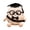 Black2, variant on Graduation Hat Egg Plush Toy with Glasses Cute Graduation Egg with Doctoral Cap & Glasses Soft Stuffed Animal Graduation for Students Perfect Graduation Season & for College High School Grads