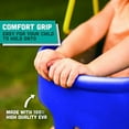 thumbnail image 6 of Premium High Back Full Bucket Toddler Swing Seat with Finger Grip, Plastic Coated Chains and Carabiners, 6 of 7