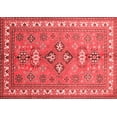thumbnail image 1 of Ahgly Company Indoor Rectangle Persian Red Traditional Area Rugs, 7' x 10', 1 of 4