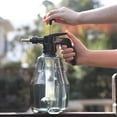 thumbnail image 6 of Handheld Garden Pump Sprayer, Pressure Sprayer Bottle, Clear Mist Bottle, Lightweight, Portable, Copper Nozzle, for Spraying Plants, Flowers, Weeds, Gardening, Home Cleaning, 6 of 6