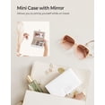 thumbnail image 4 of Joyero SONGMICS de 3 capas con 2 cajones con cierre, color blanco, 4 of 5