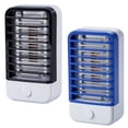 thumbnail image 2 of Gustave 2Pcs Electric Bug Zapper Indoor Plug in Mosquito Killer Lamp Flying Insect Traps with UV Lights - Black & Blue, 2 of 10