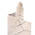 thumbnail image 4 of Marilyn Monroe Glam Collection Area Rug - Trellis (5' 3" Round White Silver/Silver), 4 of 11