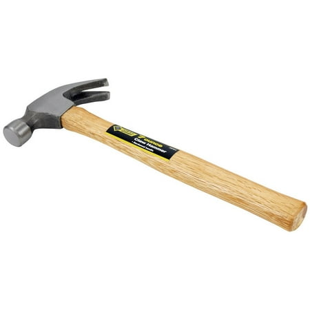 Steel Grip  7 oz. Claw Hammer  Steel Head Wood Handle  11.5 in.