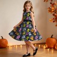 thumbnail image 3 of ATOGUTA Halloween Dress For Girls Sleeveless A Line Dress Flowy Tween Girl Party Dresses, Size 4T-14, 3 of 6