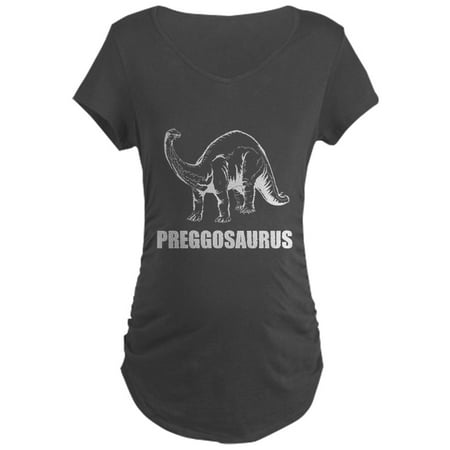 

CafePress - Pregosaurus Preggosaurus Maternity T Shirt - Maternity Dark T-Shirt