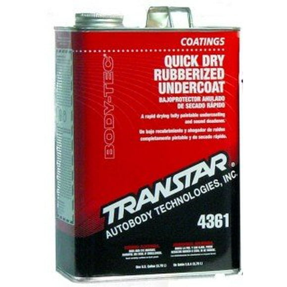 TRANSTAR Quick Dry Rubberized Undercoating, Gallon 4361-F