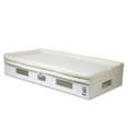 thumbnail image 3 of SafeSleep Breathable Crib Mattress, White Base, Light Pink Surface, 3 of 7