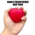 thumbnail image 4 of Pu Grip Ball Red Heart-Shaped Stress Relief Ball, Polyurethane Grip Strength Trainer for Finger Hand Exercise Rkxzt, 4 of 6