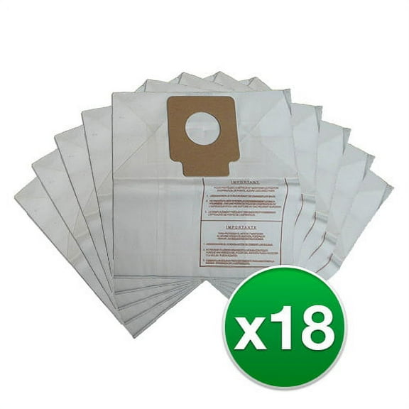 Replacement Vacuum Bags for Panasonic 108SW / MC-125P 6Pk