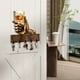 thumbnail image 1 of Gancho para llaves, decoración de pared con nombre, puerta de entrada, cocina, pasillo, garaje, vaso de whisky personalizado, llavero con marco de metal, whisky de mano, salón, puerta de, 1 of 6