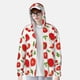 thumbnail image 2 of Fotbe Fresh Red Tomato Chaqueta con Protección Solar UPF 50+ para Hombre y Mujer, Camisa con Capucha y Bolsillos-Small, 2 of 7