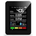 thumbnail image 1 of Monitor de calidad del aire, detector de CO2, detector de batería C portátil, detector de dióxido de carbono Mejore su experiencia, 1 of 9